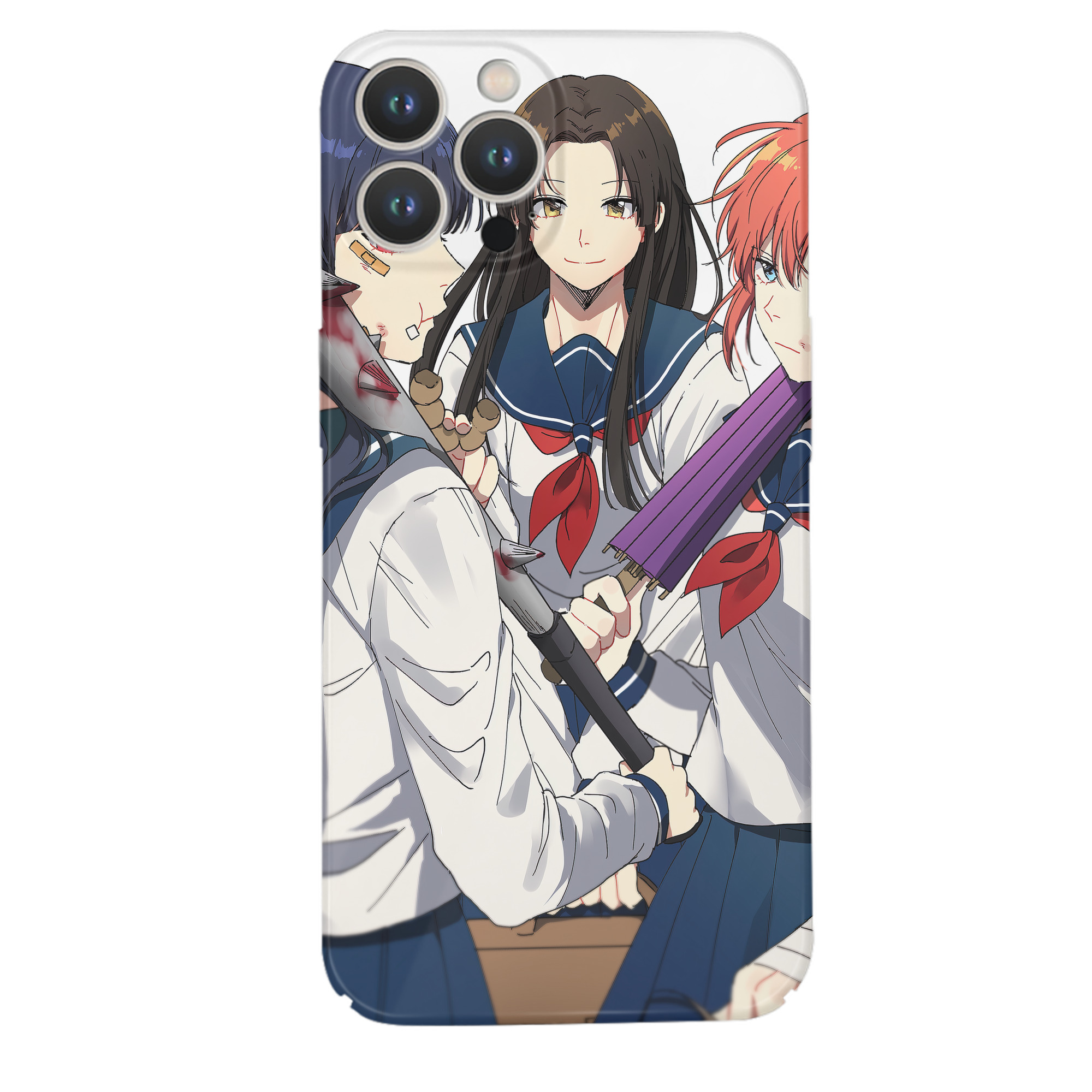（画像用） ぎんたま 坂田銀時（さかたぎんとき） 神楽 志村新八（しむら しんぱち） GINTAMA Sakata Gintoki Kagura Shimura Shinpachi 【iPhone 14シリーズ対応】ハードケース
